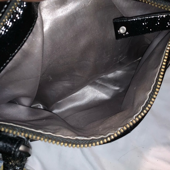 Kenneth Cole Black Calf Hair Leather Tote - Picture 14 of 16